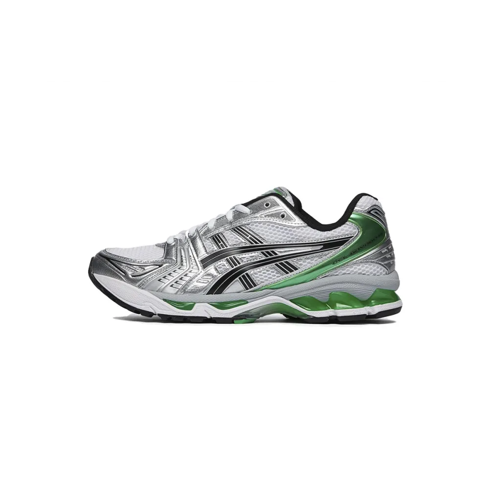 asics gel-kayano 14 white malachite green 1201a019-110