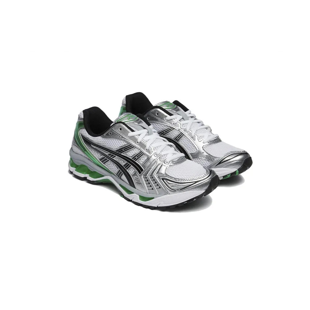 asics gel-kayano 14 white malachite green 1201a019-110