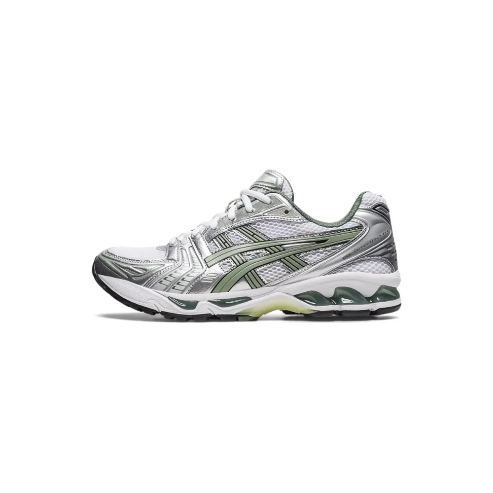 asics gel-kayano 14 white pure silver slate grey sage 1201a019-107