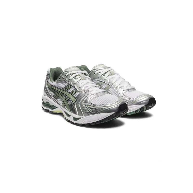 ASICS Gel-Kayano 14 White Pure Silver Slate Grey Sage 1201A019-107