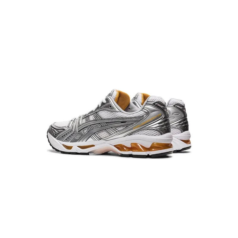 ASICS Gel-Kayano 14 White Pure Sliver Orange 1201A019-106