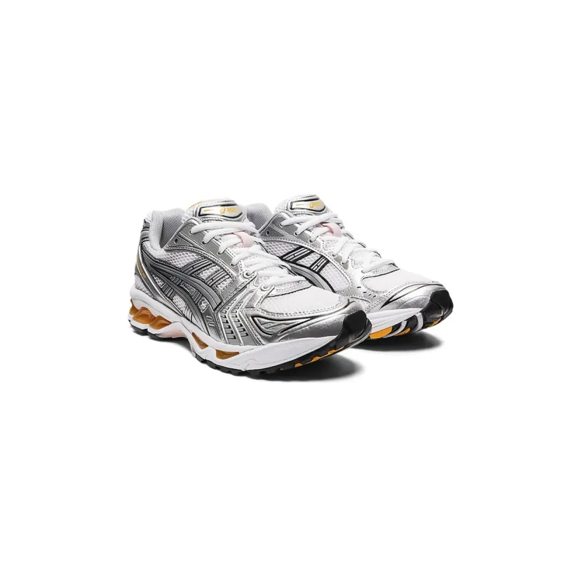 ASICS Gel-Kayano 14 White Pure Sliver Orange 1201A019-106