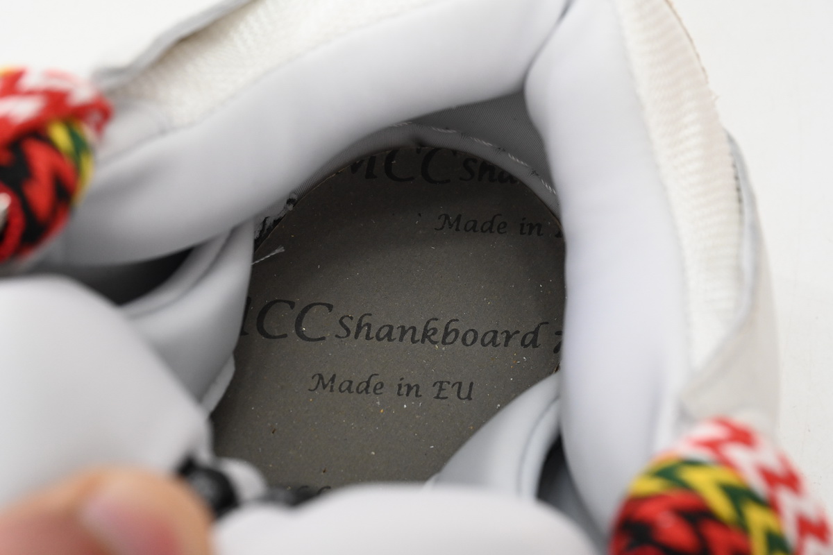 Lanvin Leather Curb White Ivory FM-SKRK11-DRAG-A2000