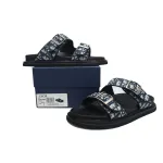 Dior Aqua Sandal Blue Dior Oblique Jacquard 3SA135ZSA_H969