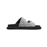 Dior Aqua Sandal Deep Gray Dior Oblique Jacquard 3SA135ZSA_H557