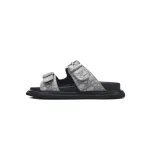 Dior Aqua Sandal Deep Gray Dior Oblique Jacquard 3SA135ZSA_H557