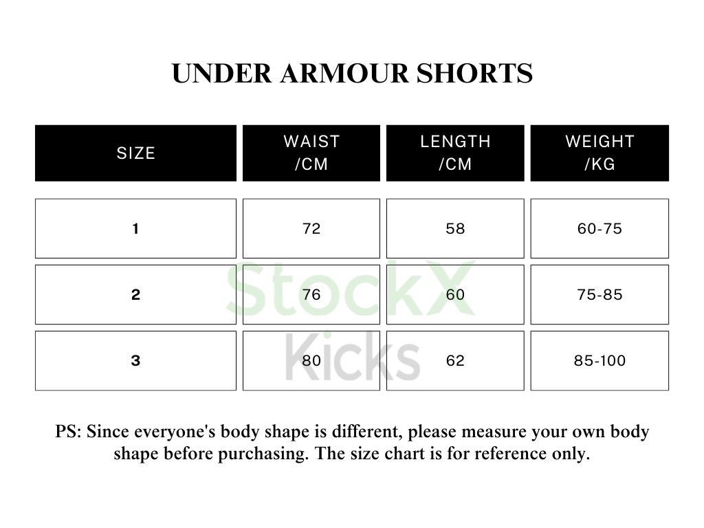 Balenciaga x Under Armour Large Shorts Black/White CK0720