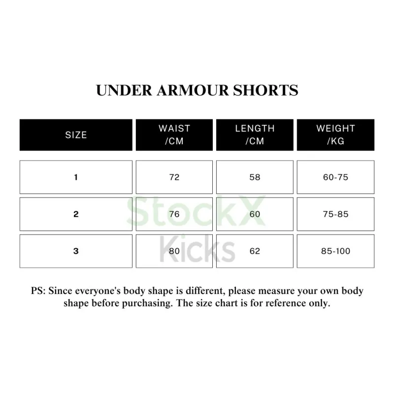 Balenciaga x Under Armour Large Shorts Black/White CK0720