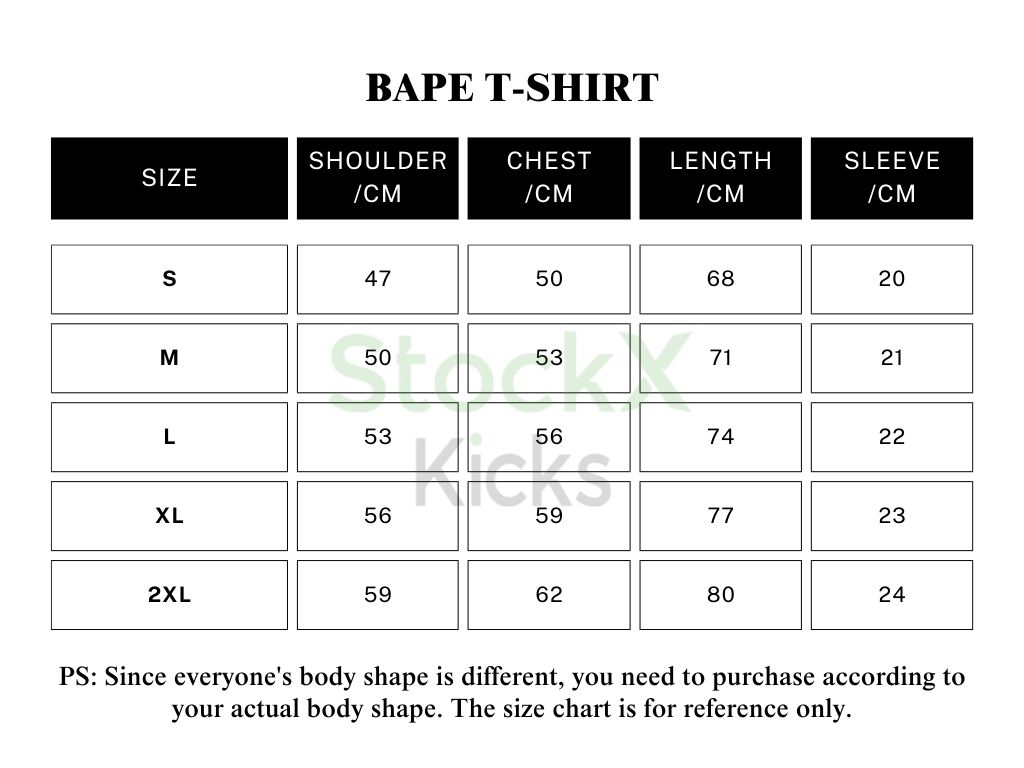 BAPE A Bathing Ape Check by Bathing Tee White/Beige