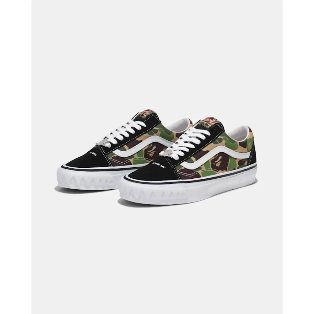 vans lx old skool bape abc multi-camo vn000e6ve36 / 1k73-191-920