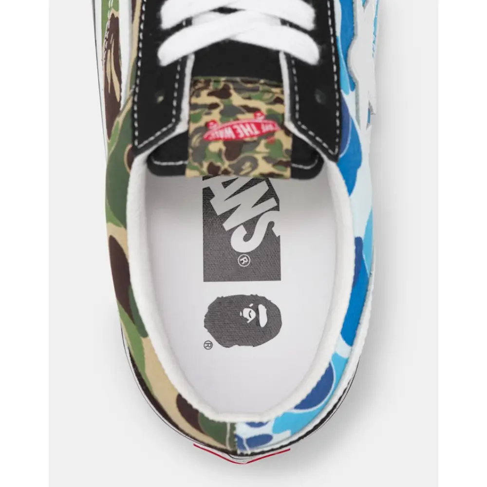 vans lx old skool bape abc multi-camo vn000e6ve36 / 1k73-191-920