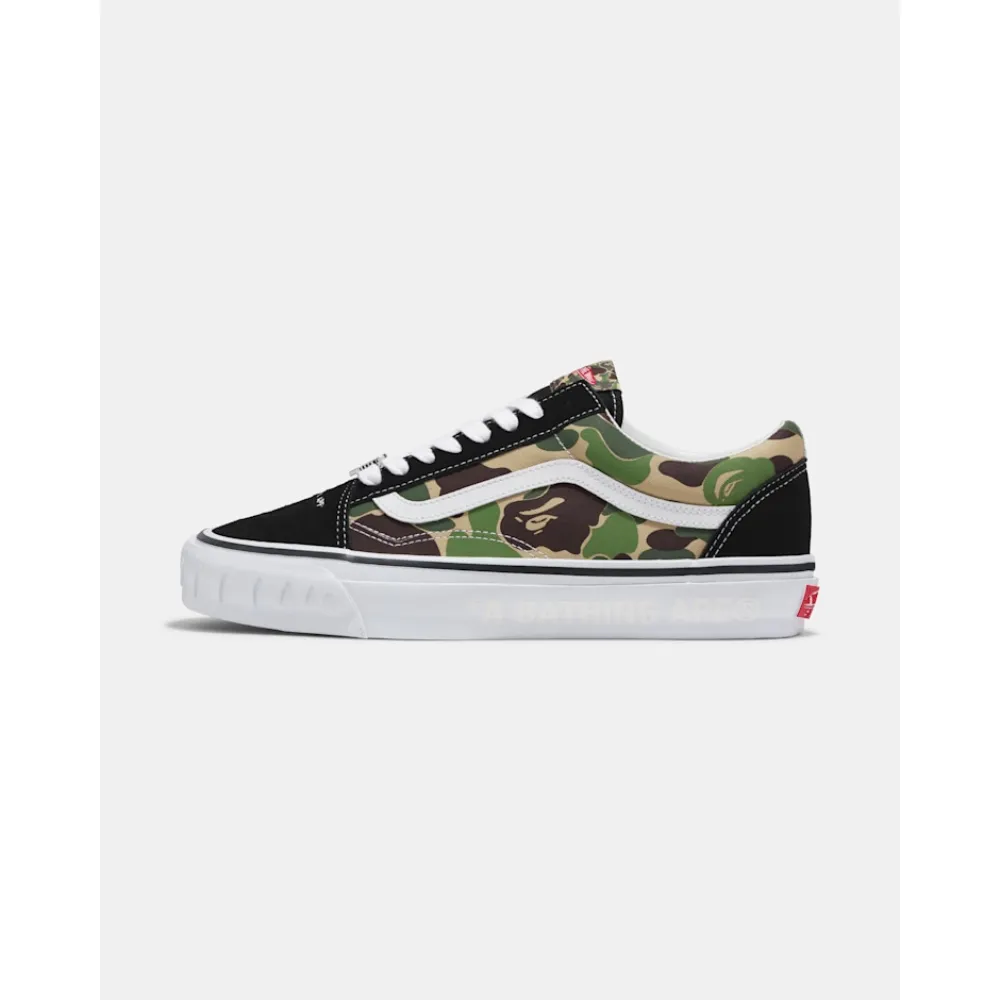 vans lx old skool bape abc multi-camo vn000e6ve36 / 1k73-191-920