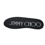 Jimmy Choo Palma Maxi Black and Latte Canvas Platform Trainers (Women) PALMAMAXIFCYE