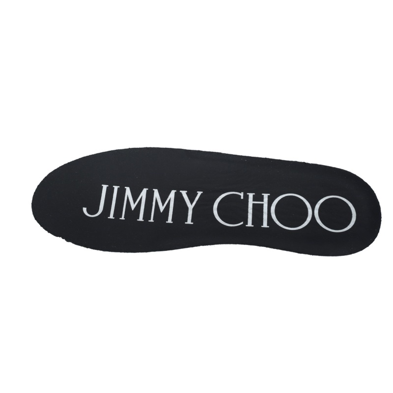 Jimmy Choo Palma Maxi Black and Latte Canvas Platform Trainers (Women) PALMAMAXIFCYE