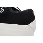 Jimmy Choo Palma Maxi Black and Latte Canvas Platform Trainers (Women) PALMAMAXIFCYE