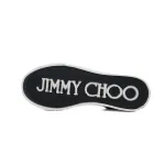 Jimmy Choo Palma Maxi Black and Latte Canvas Platform Trainers (Women) PALMAMAXIFCYE