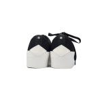 Jimmy Choo Palma Maxi Black and Latte Canvas Platform Trainers (Women) PALMAMAXIFCYE