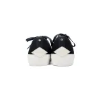 Jimmy Choo Palma Maxi Black and Latte Canvas Platform Trainers PALMAMAXIFCYE013921