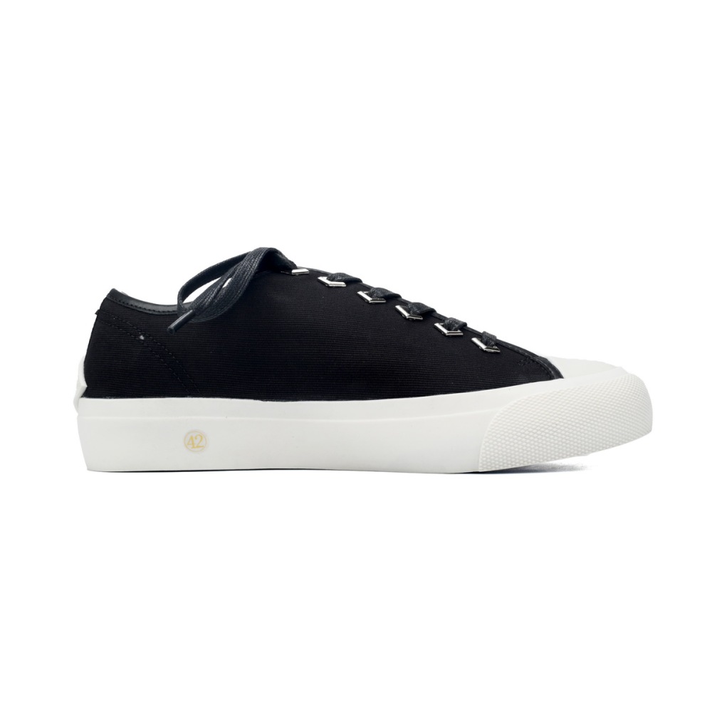 Jimmy Choo Palma Maxi Black and Latte Canvas Platform Trainers PALMAMAXIFCYE013921