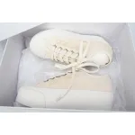 Jimmy Choo Palma Maxi White Canvas Platform Trainers (Women) PALMAFCYE