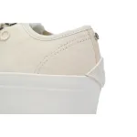 Jimmy Choo Palma Maxi White Canvas Platform Trainers (Women) PALMAFCYE