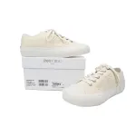 Jimmy Choo Palma Maxi White Canvas Platform Trainers PALMAMAXIFCYE