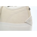 Jimmy Choo Palma Maxi White Canvas Platform Trainers PALMAMAXIFCYE