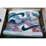 PK God Batch Nike SB Dunk LowFutura Laboratories Bleached Aqua HF6061-400