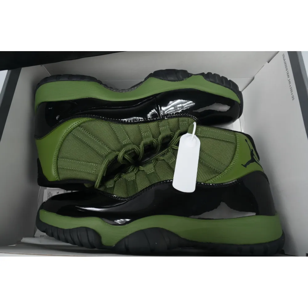 pk god batch air jordan 11 retro green ct8012-300