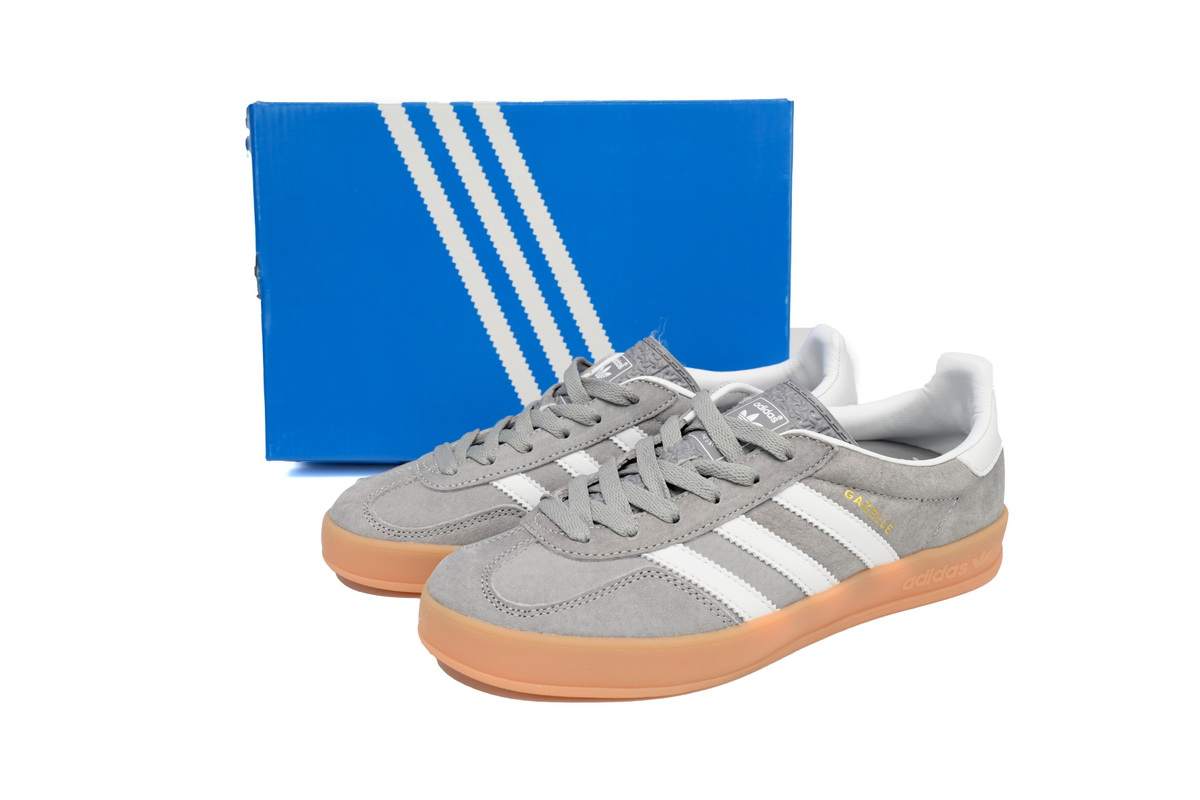 Adidas Gazelle Indoor Grey Three Gum ID0978