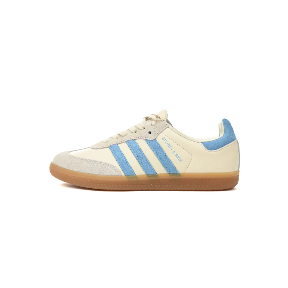 ad*s samba og sporty & rich cream blue ie7096