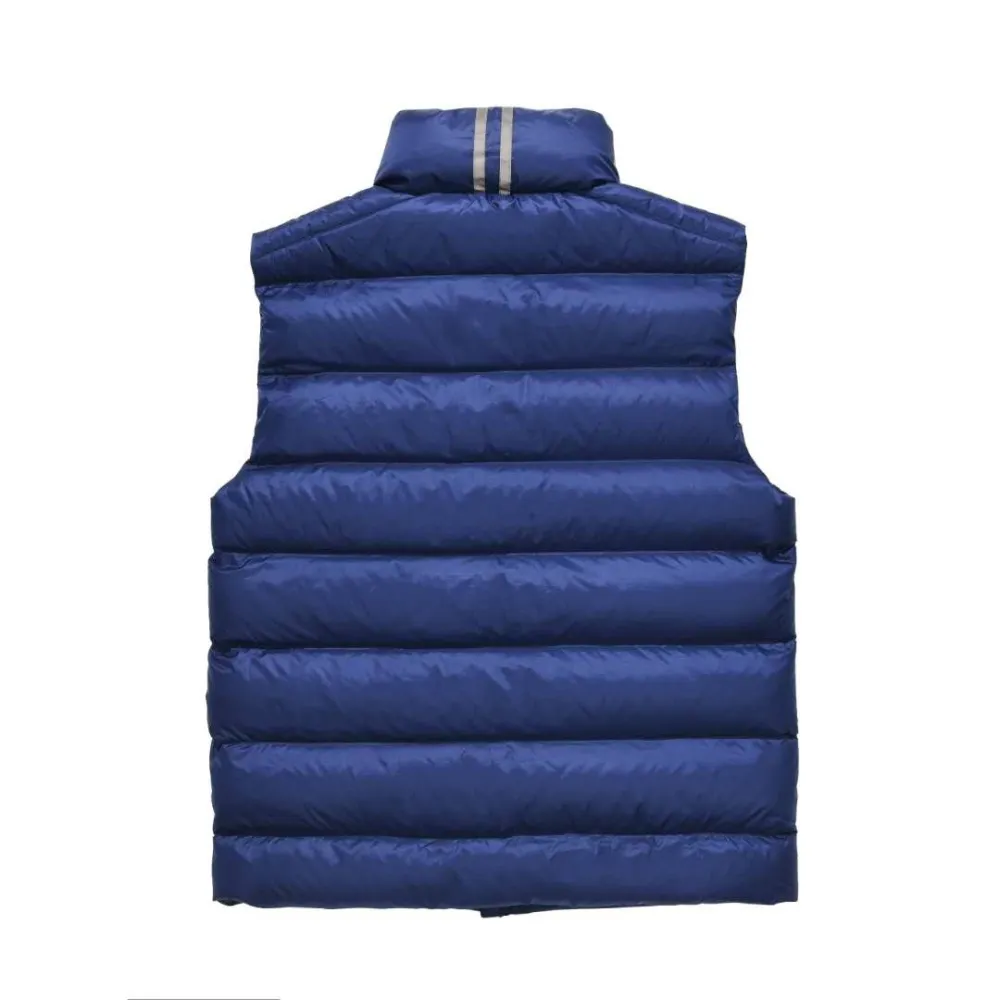 canada goose men's crofton vest atlantic navy yz040810