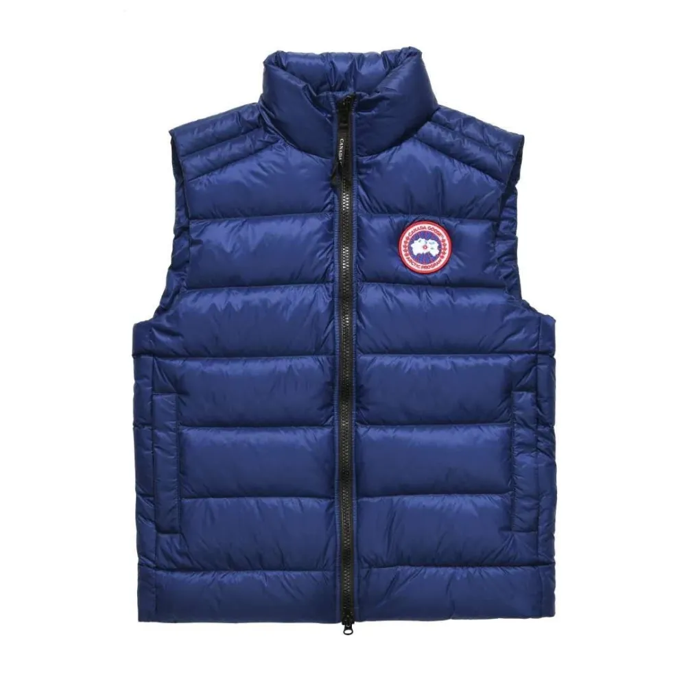 canada goose men's crofton vest atlantic navy yz040810