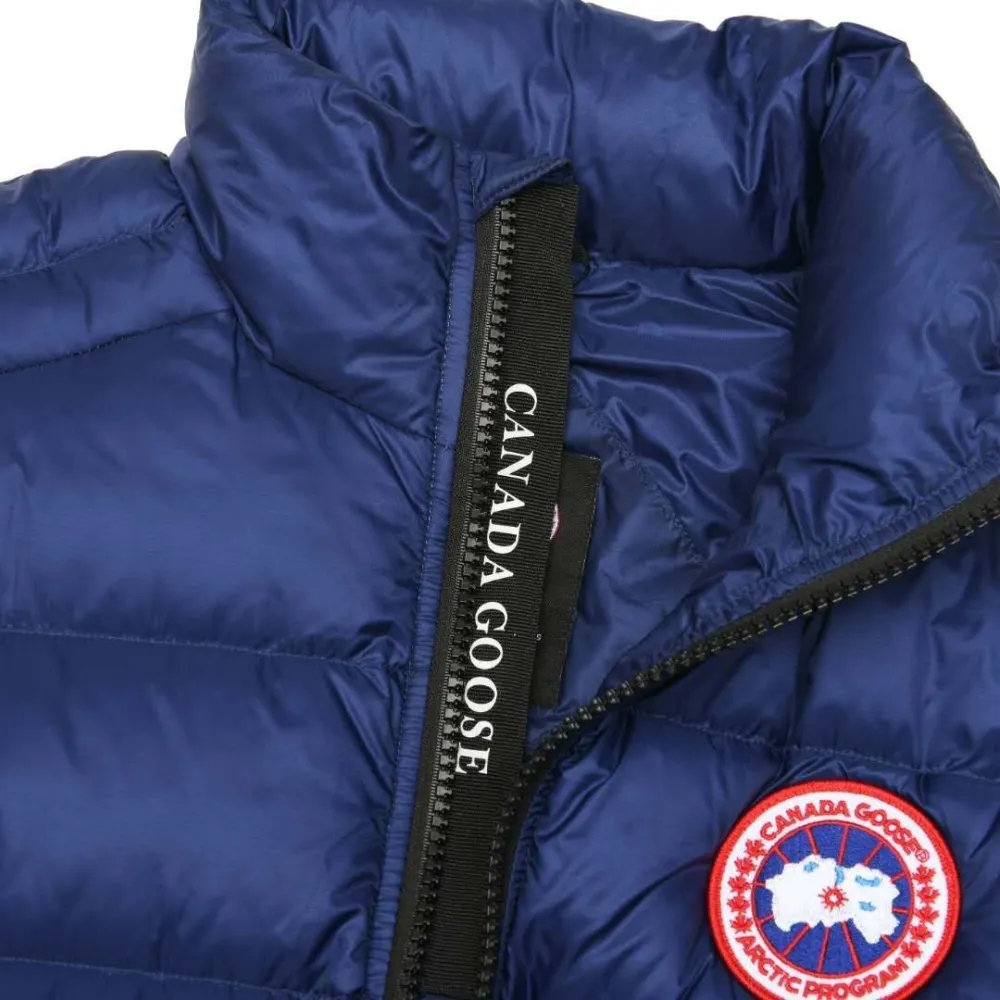 canada goose men's crofton vest atlantic navy yz040810