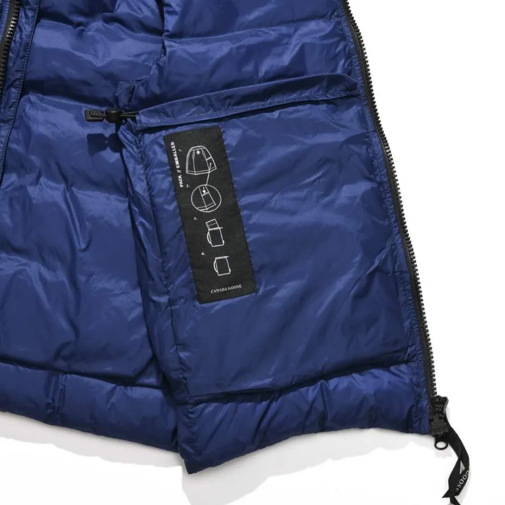 canada goose men's crofton vest atlantic navy yz040810