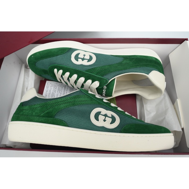 Gucci Interlocking G Sneaker Green 791742 AADM0 3143