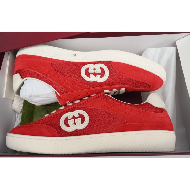 Gucci Interlocking G Sneaker Red 791742 AADM0 3143