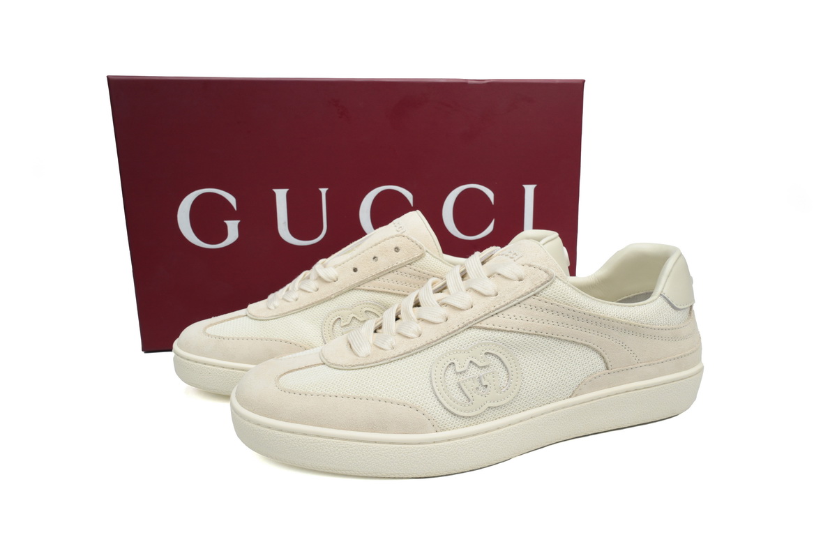 Gucci Interlocking G Sneaker White 791742 AADM0 9110