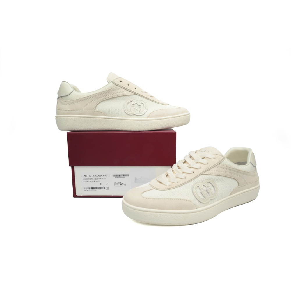 Gucci Interlocking G Sneaker White 791742 AADM0 9110