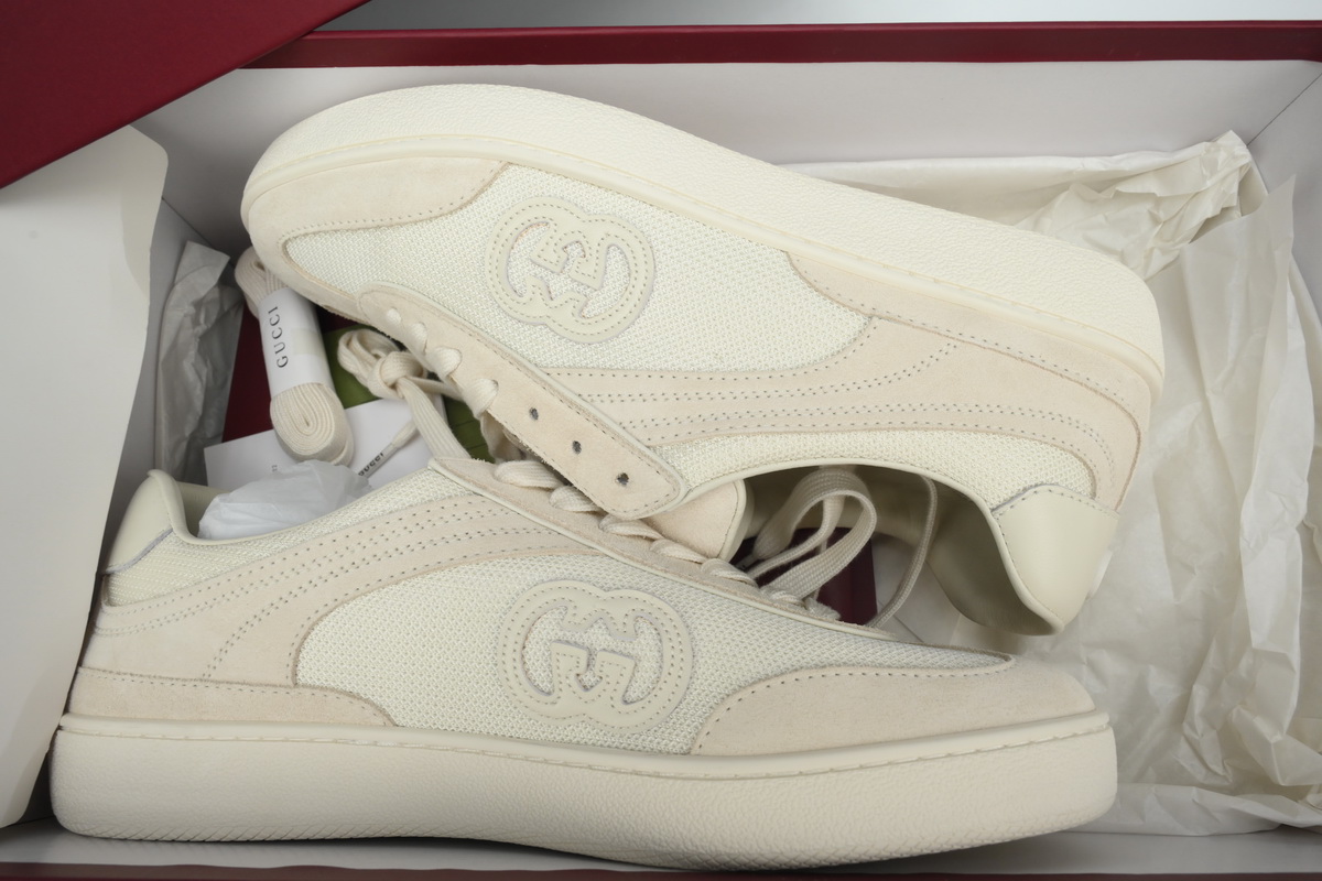 Gucci Interlocking G Sneaker White 791742 AADM0 9110