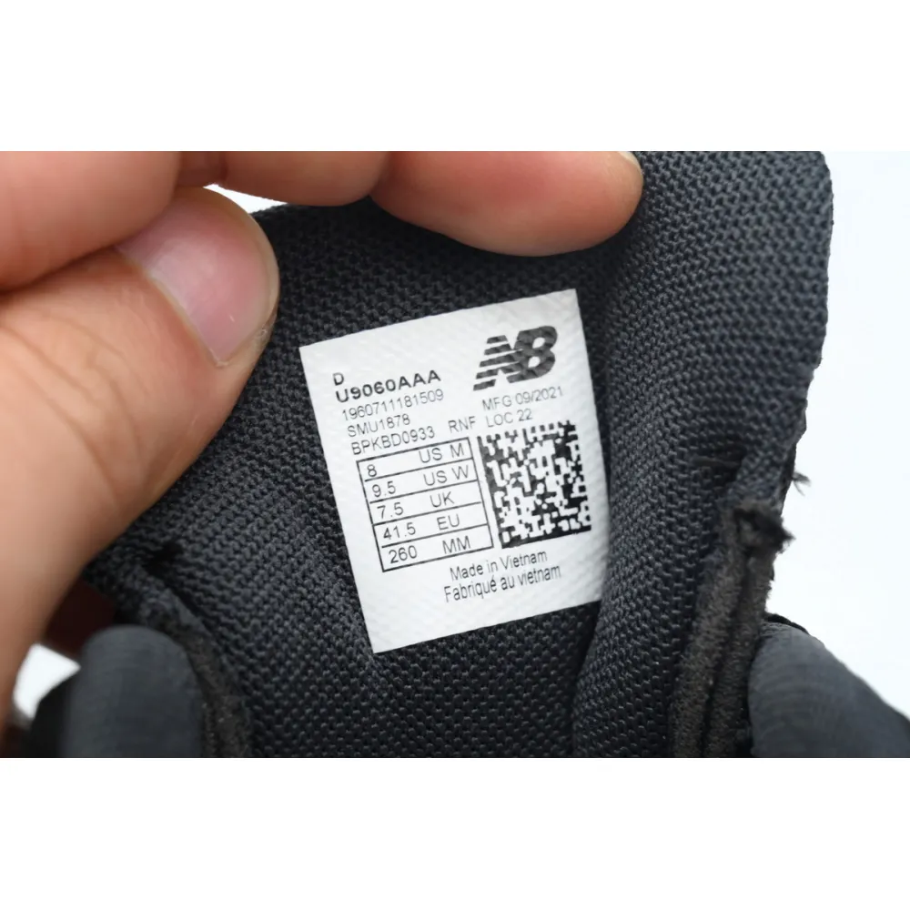 New Balance 9060 Black White U9060AAA
