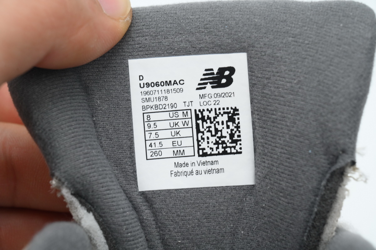 New Balance 9060 Sea Salt U9060MAC