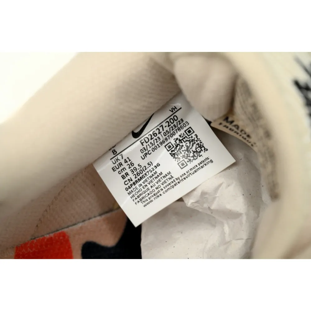 ljr batch nike dunk low albino & preto fd2627-200