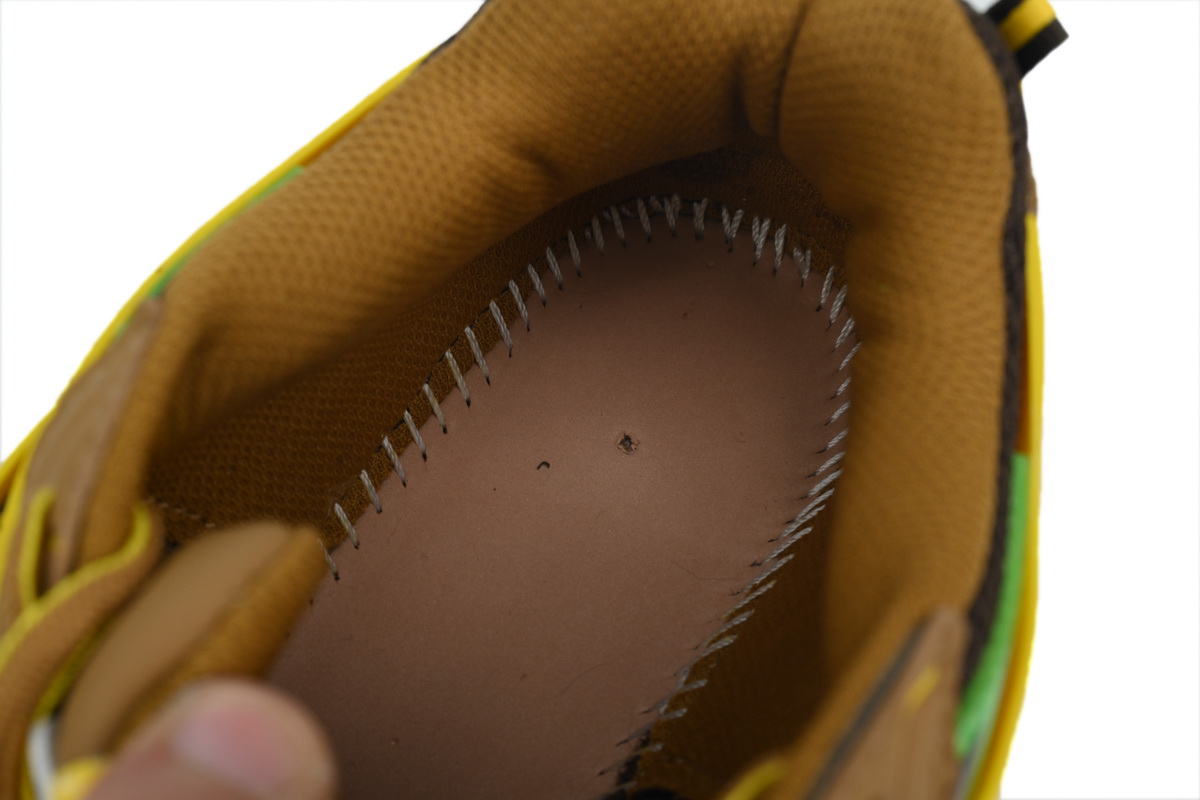 Off White Be Right Back Sneakers Black Yellow OMIA295F24 FAB00 10010