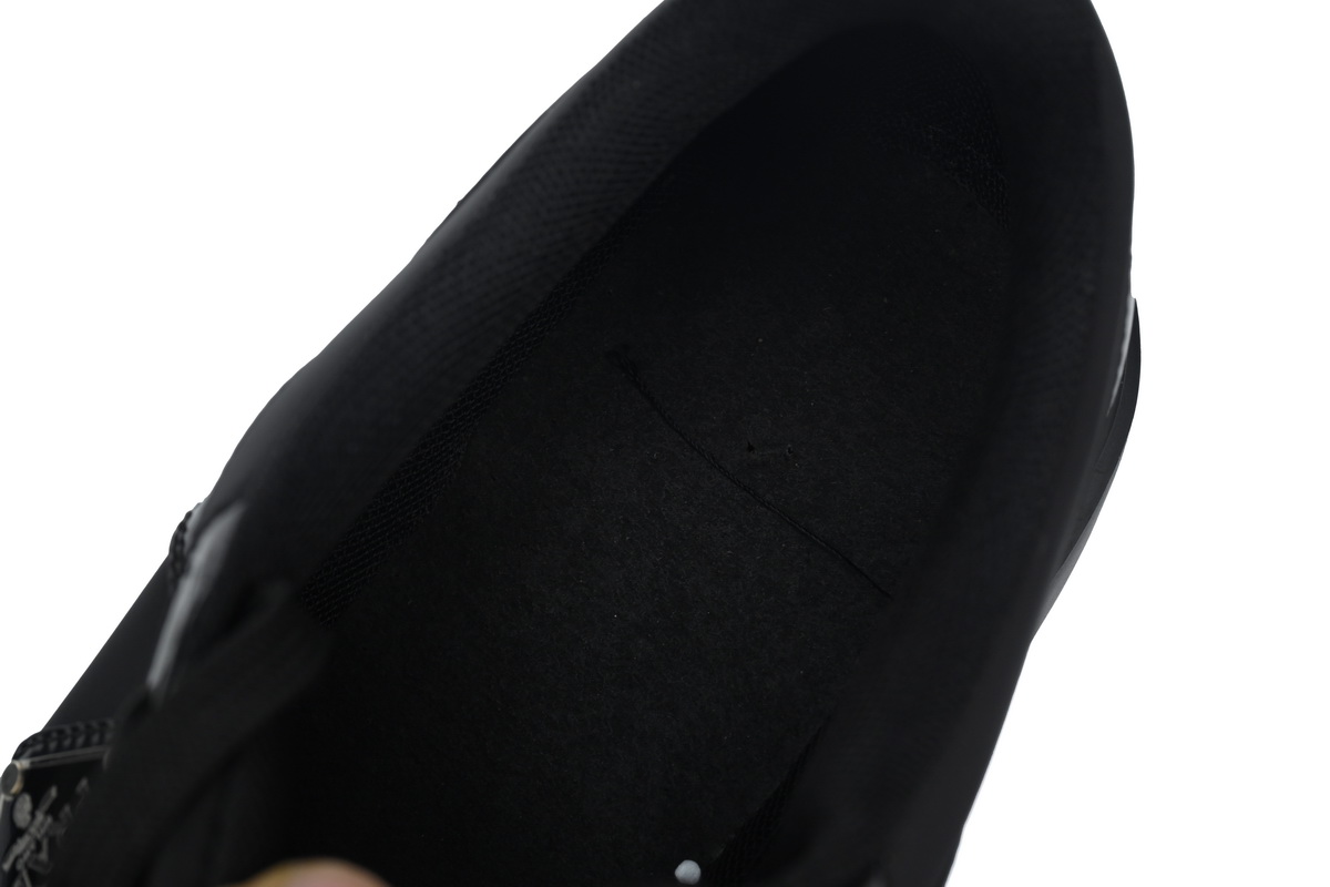 Prada Downtown Patent Leather Sneakers Black