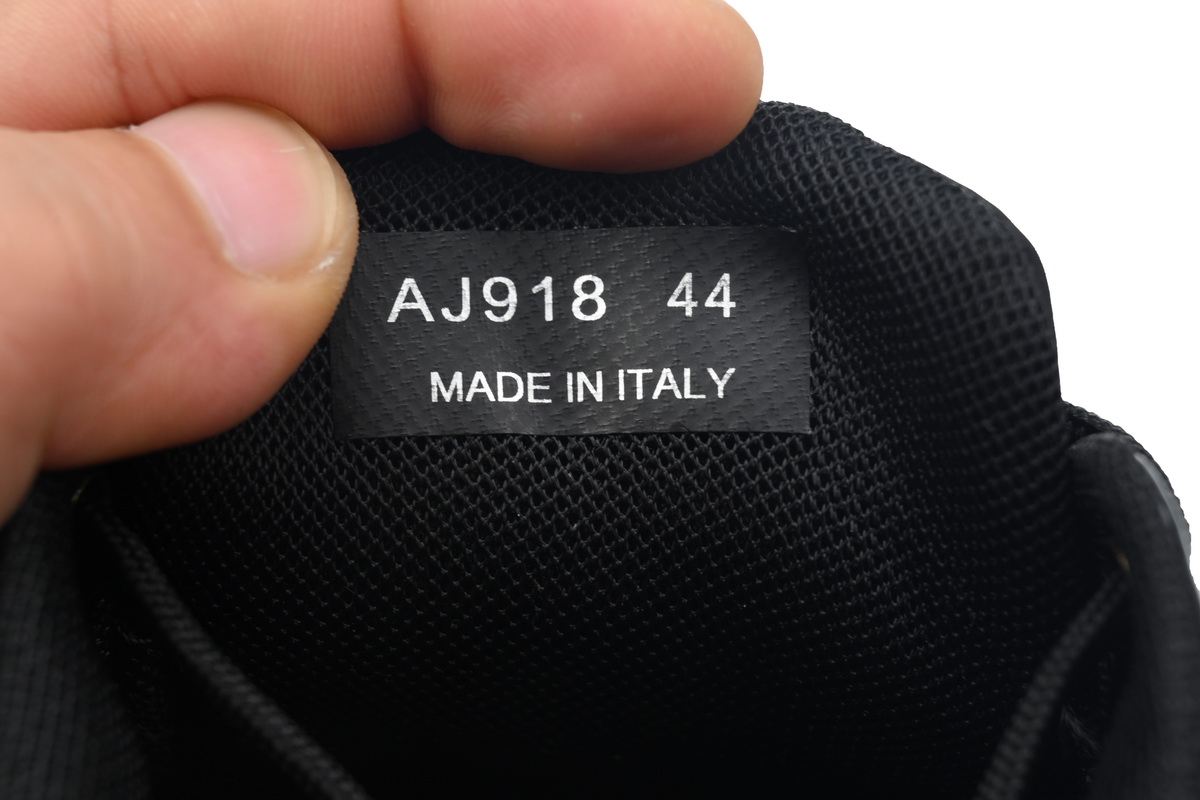 Prada Downtown Patent Leather Sneakers Black