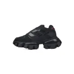 Prada Cloudbust Thunder Technical Fabric Sneakers Black