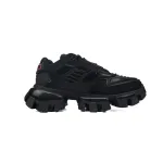 Prada Cloudbust Thunder Technical Fabric Sneakers Black