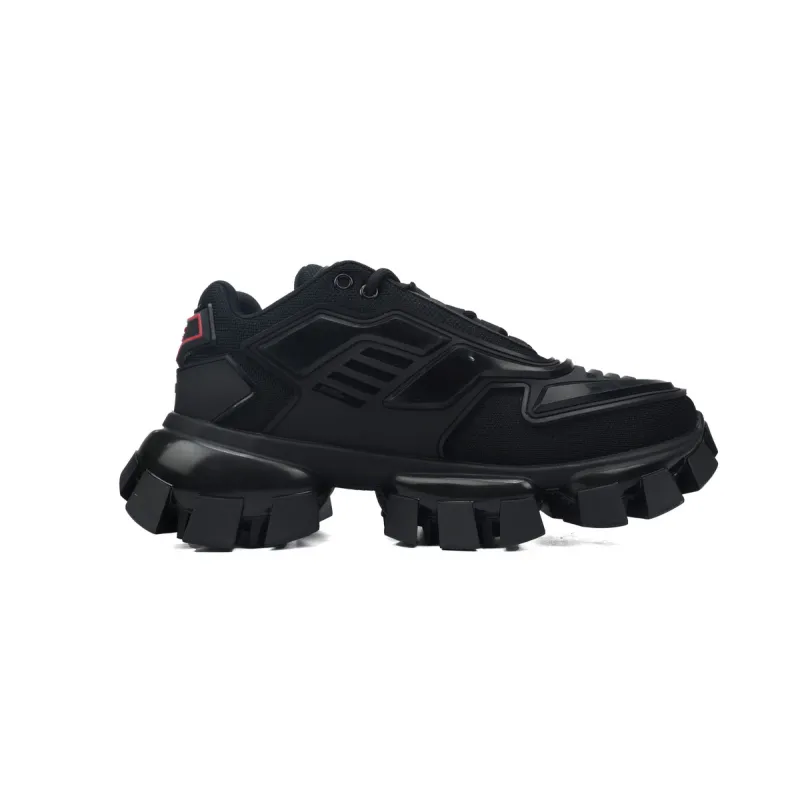 Prada Cloudbust Thunder Technical Fabric Sneakers Black
