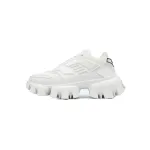 Prada Cloudbust Thunder Technical Fabric Sneakers White